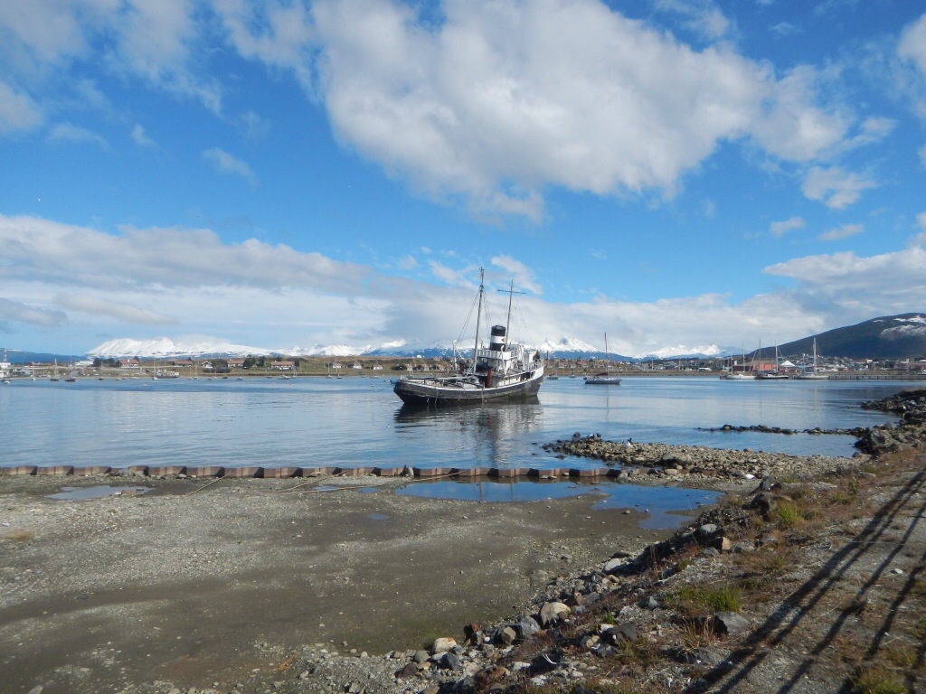 Ankunft in Feuerland